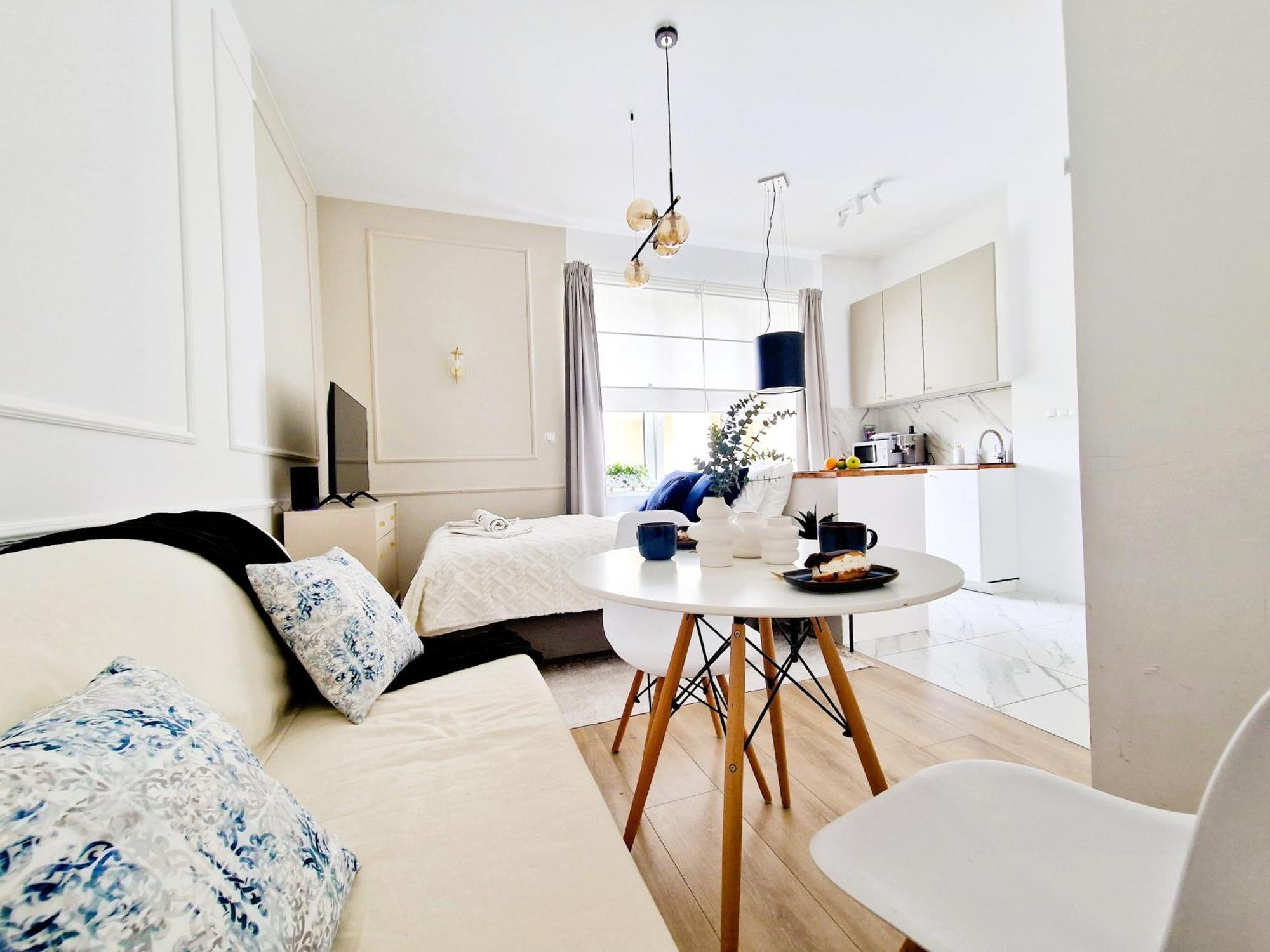 J&W Apartments Grojecka Glam Flat Warszawa Eksteriør billede